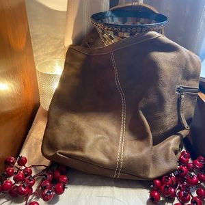 Leather Roots purse